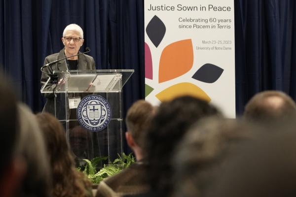 Rewired for a just society: 2023 conference keynote urges shift to nonviolence