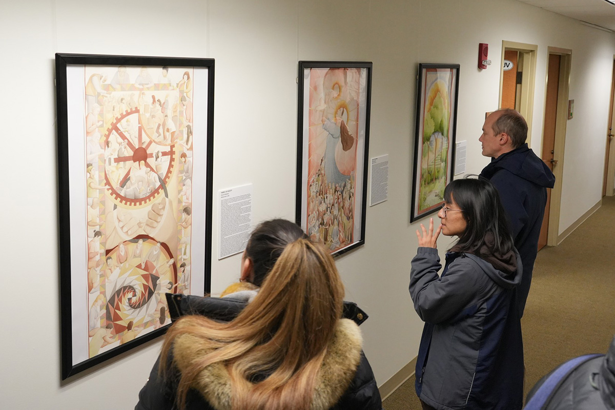 Center for Social Concerns opens 2024 Arts of Dignity student exhibit