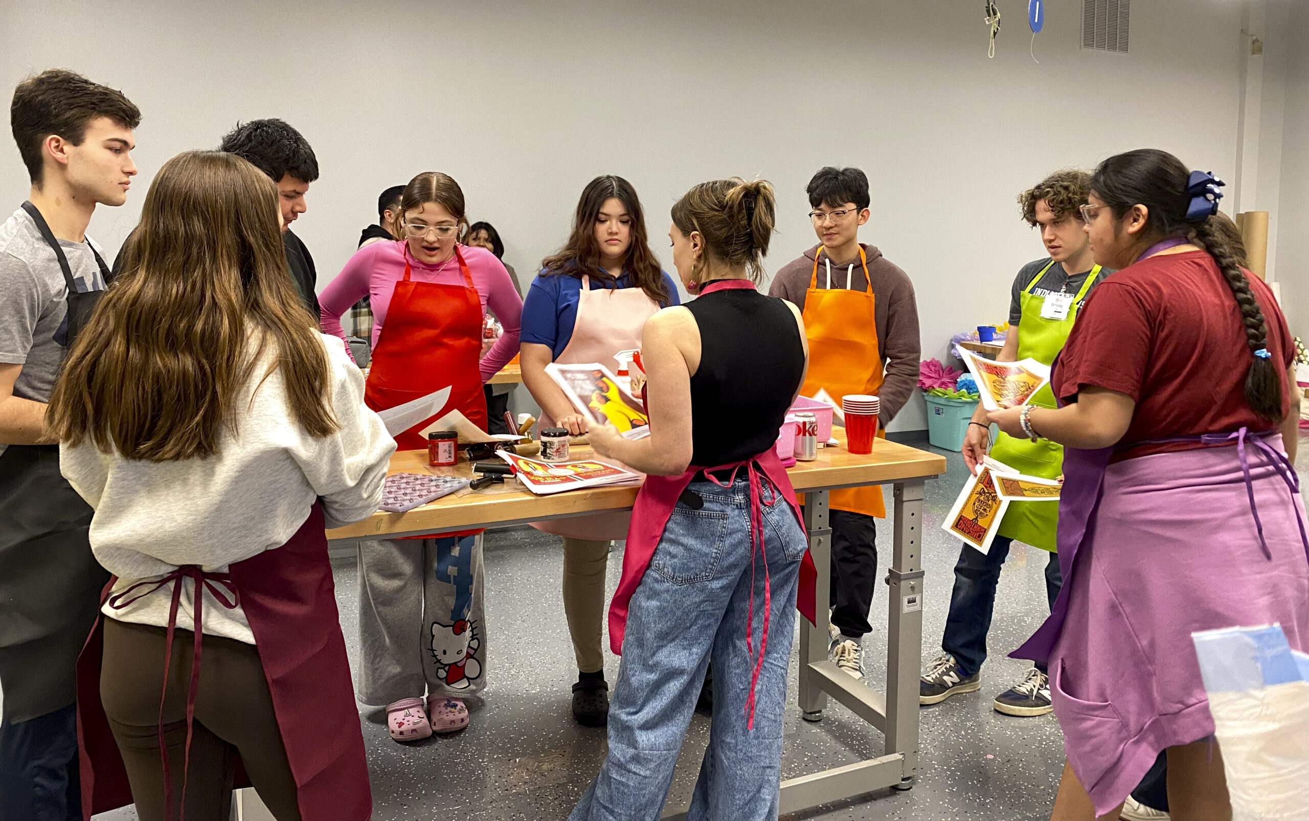 Printmaking history—the institute partners with community to celebrate South Bend’s Latino heritage