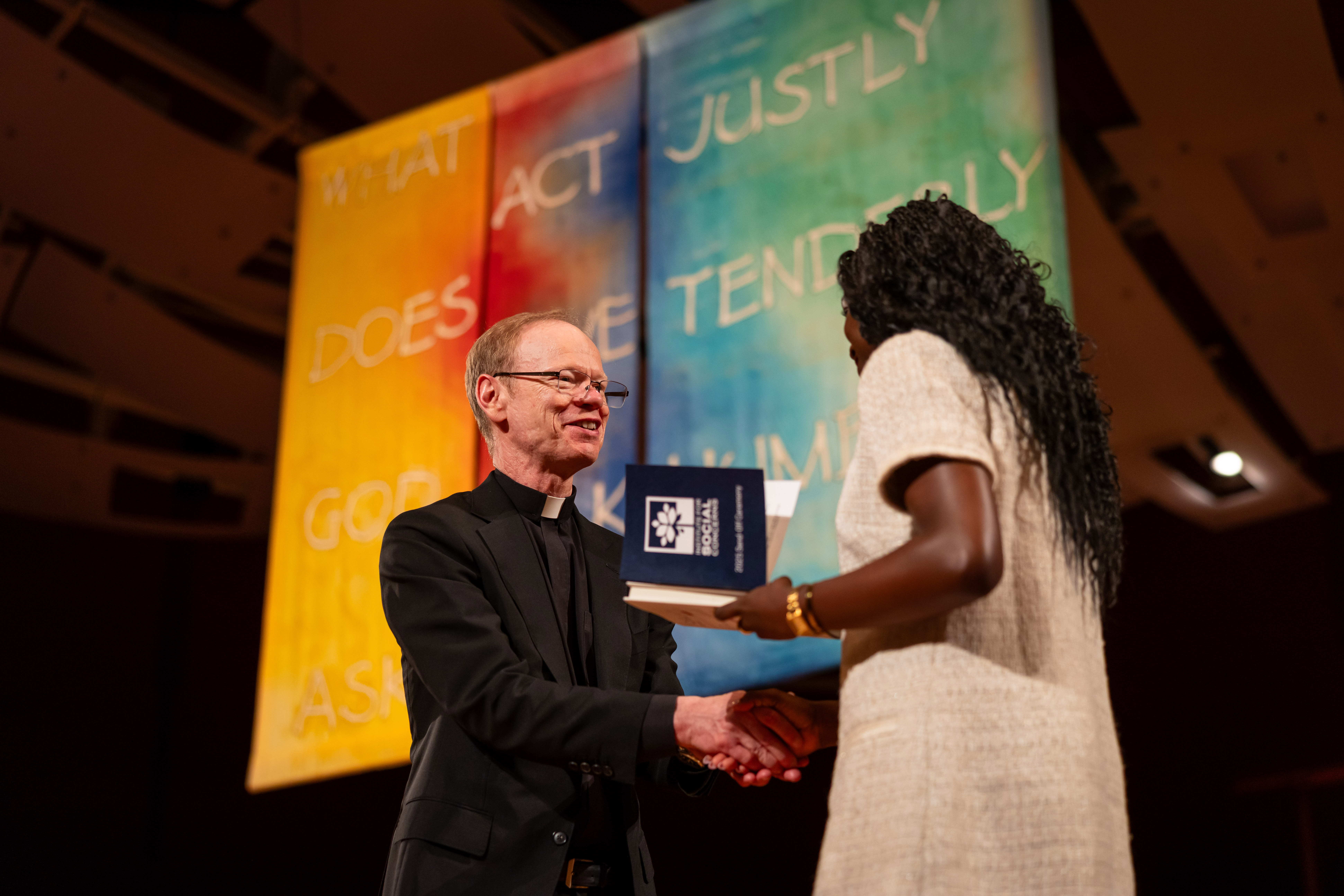 Go be justice—Sending off graduates to work for the common good