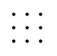 A 3 x 3 grid of dots