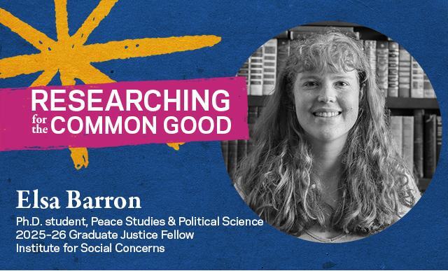 ReSearching for the Common Good: Elsa Barron